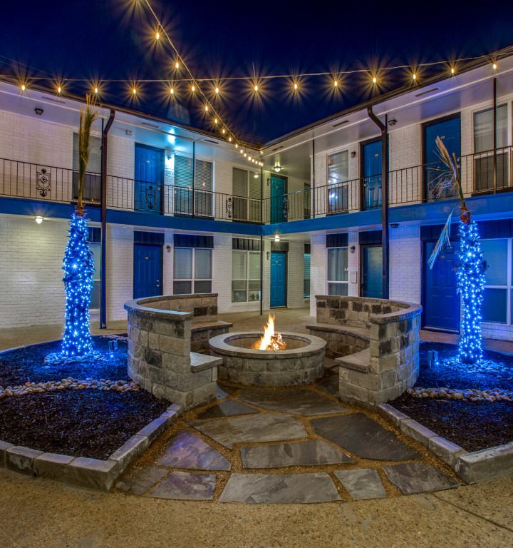 Vintage Pads Fire Pit